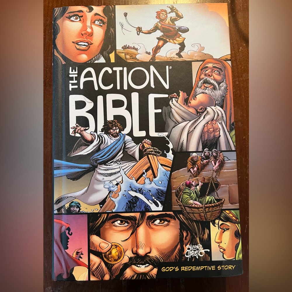 The Action Bible – Graphic Novel Bible- hardcover
